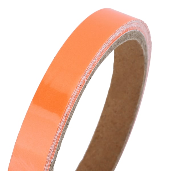 10 st Ljustejp Självhäftande Scen Fluorescerande Fosforescerande Halkskydd Dekal (Orangeröd 1cmx3meter)