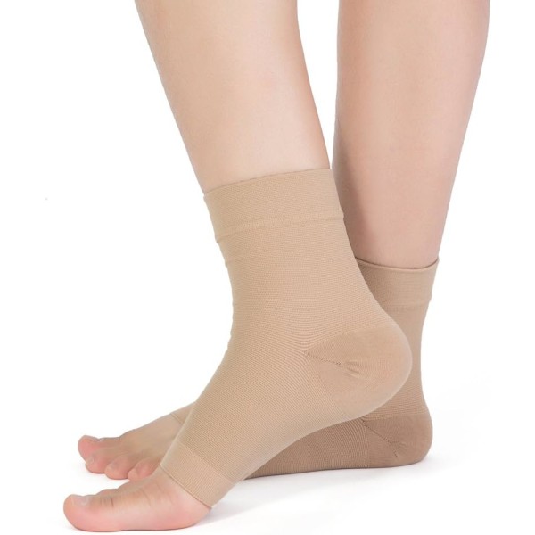 1 par Plantar Fasciitis sokker for kvinner og menn kompresjonssokker