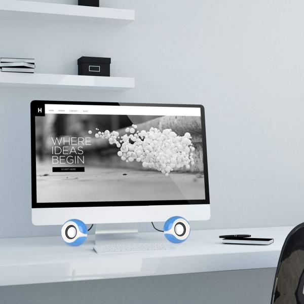 USB PC-høyttalere, Små høyttalere for bærbar PC Desktop Netbook