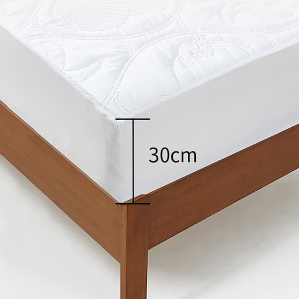 Bomullsforet vanntett laken 220X200+30cm