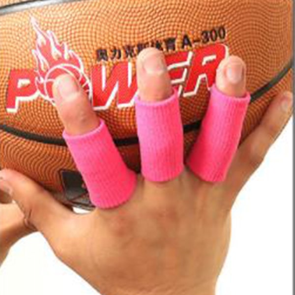 Nylon fingerbeskyttere, strikkede basketball fingerbeskyttere