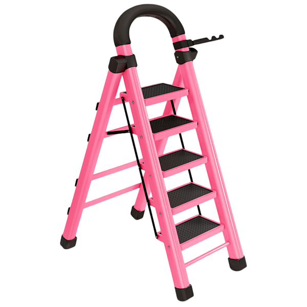 Foldbar Teleskopisk Stiger Elevator Tykkere Stor Pedal Stabil og Holdbar Fiskenbens Stiger Indendørs Multifunktionel Trin Stiger