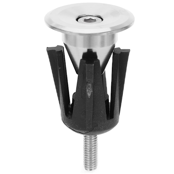 2PCS Sykkelstyre End Cap Sykkelstyre Plugg for Terrengsykler LandeveissyklerSølv