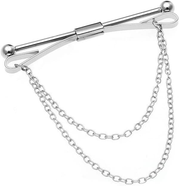 Slipsnål for menn, skjortekrageklips for menn og gutter, slipsnål, til bryllup B