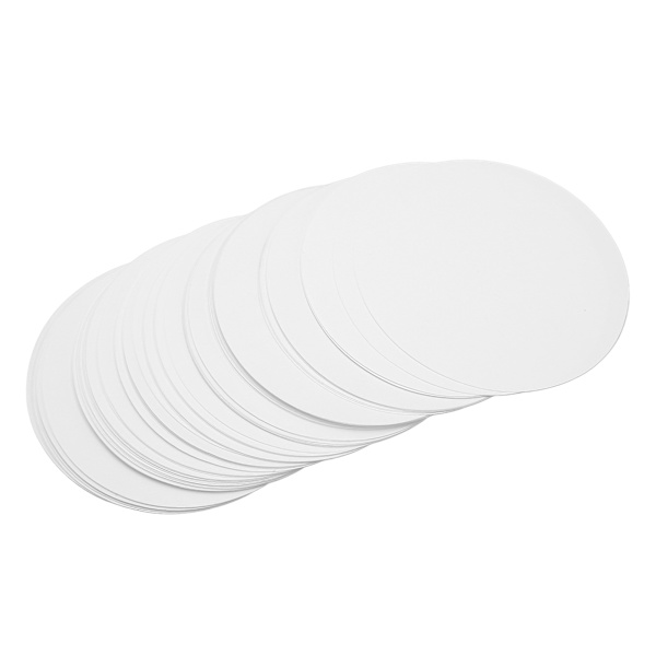 100 kpl pyöreä läpinäkyvä nappikalvo suojakalvo rintanappeja jääkaappitarroja varten 44 mm / 1,7 tuumaa