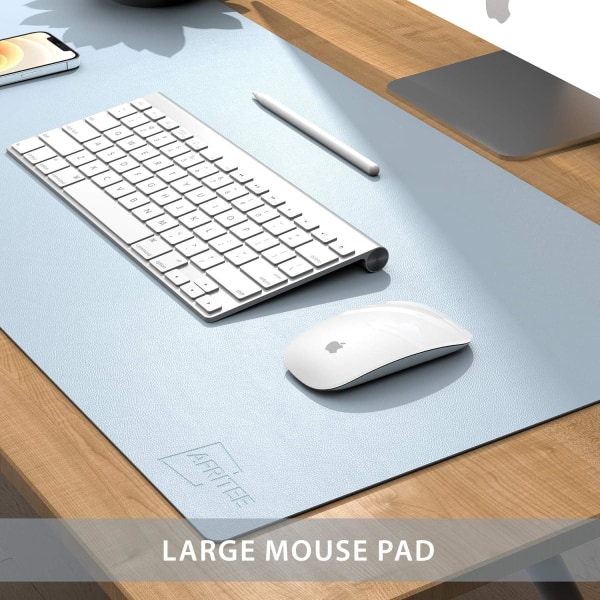 Desk Pad Desk Protector Mat - Kaksipuolinen PU-nahkainen työpöytämatto