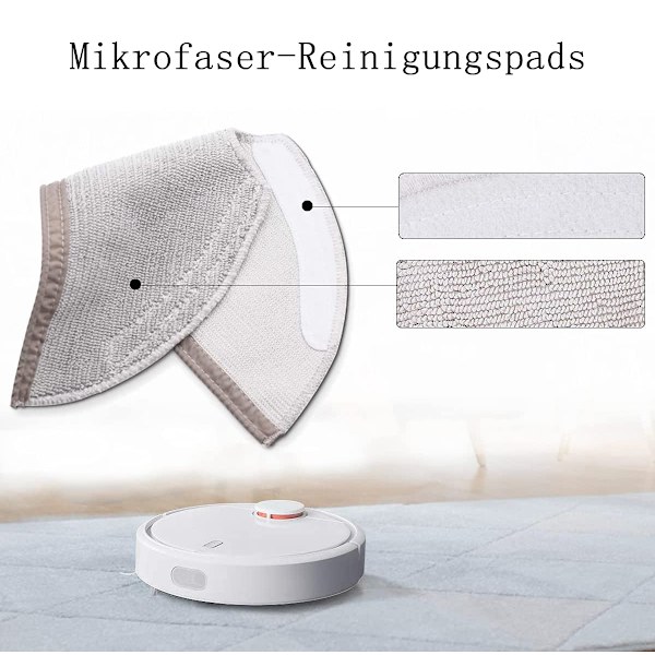 Roborock S5 S6 tilbehør, 2 hovedbørster 3 sidebørster