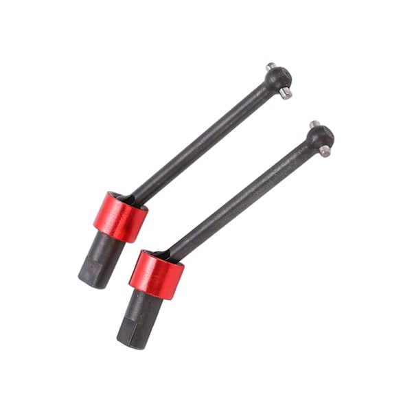 2 st RC CVD drivaxel med hög hårdhet, hållbar, stabil, enkel montering, CVD drivaxel för Traxxas LaTrax TetonRed