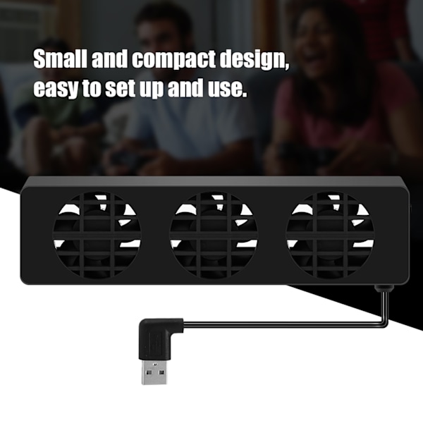 USB-kylfläktbasstativ kylare hållare för Nintendo Switch NS-konsol