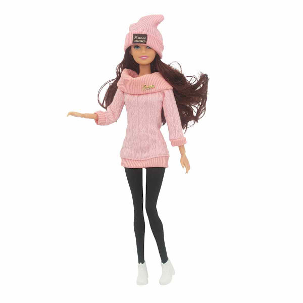 Barbie-dukker i flere farger, supermodellklær til 30 cm dukker