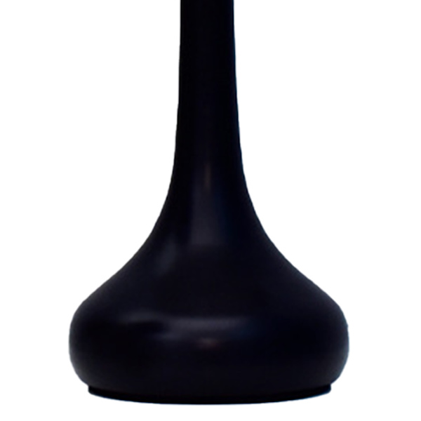 Sänglampa Modern 3W LED Varmt Ljus Steglöst Dimbar USB-gränssnitt Bordslampa för Vardagsrum Sovrum Svart