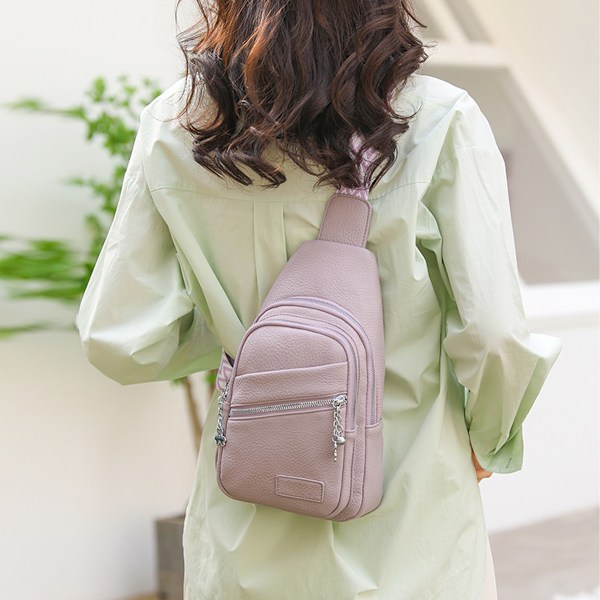 Rintapussi, crossbody-laukku pyöräilyyn ja matkustamiseen naisille ja miehille
