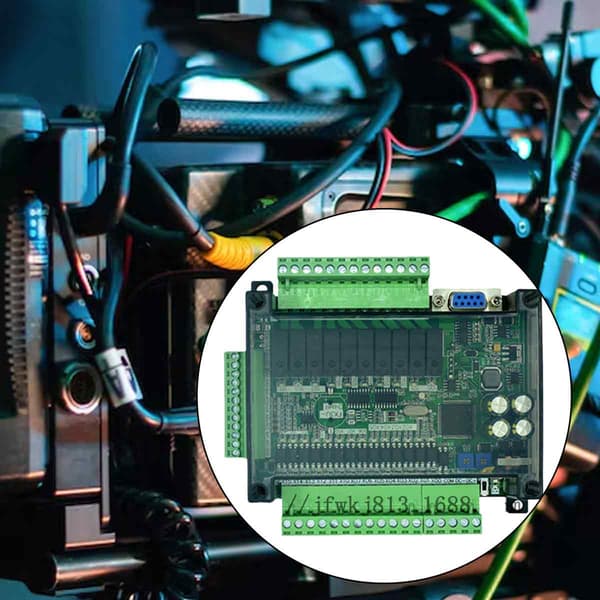 PLC industriel kontroltavle FX3U-24MR høj hastighed med analog stm32 programmerbar controller FX3U-24MT FX3U-24MR