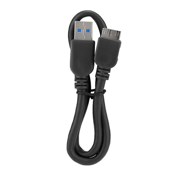 2,5 tuuman USB3.0 SATA3.0 nopea 6 Gbps:n mobiili kiintolevy kotelo tukee 6 Tt:n UASP-kiihtyvyyttä (musta)