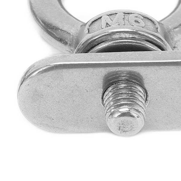 KKA81 2PCS Kajakspår Monteringsskena Tie Slide Rail Rostfritt Stål Spår Monteringsskena Tie för Kanotpaddling