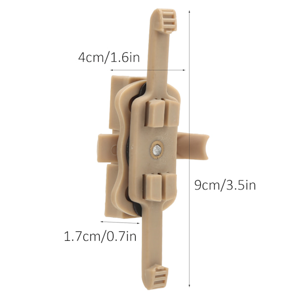 Hjelmkamera-montering Adaper Nylon Kamera Hjelm Hurtigudløsningsskinne Beslag Adapter
