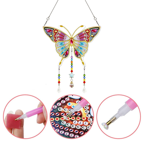 DIY Diamantmaleri Vedhæng, Dyr Diamantmaleri Ornamenter