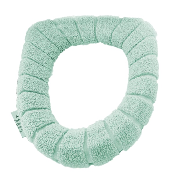 Bathroom Soft Toilet Seat Cover Pad Built-in Plastic Ring