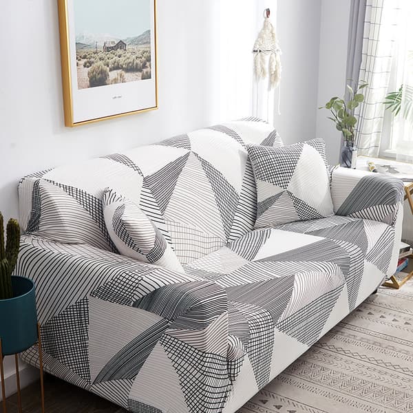 Armlener Trekk Stretch Sofatrekk 1 Seters Sofatrekk Liten