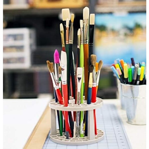 The Brush Crate Multi Bin Paintbrush Organizer - Artist Paint &