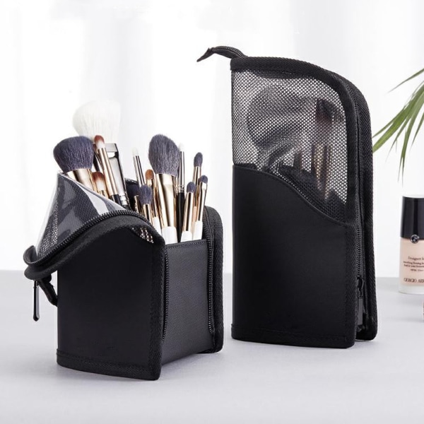Makeup Brush Organizer Bag Resekosmetikhållare