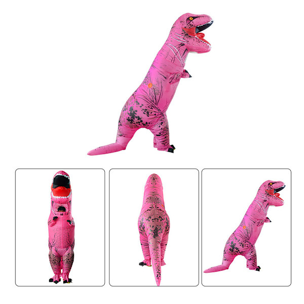 Tyrannosaurus Rex Rolig Halloween Dinosaur Uppblåsbar Dräkt Ridande Dinosaur Muskel Dinosaur Uppblåsbar Dräkt