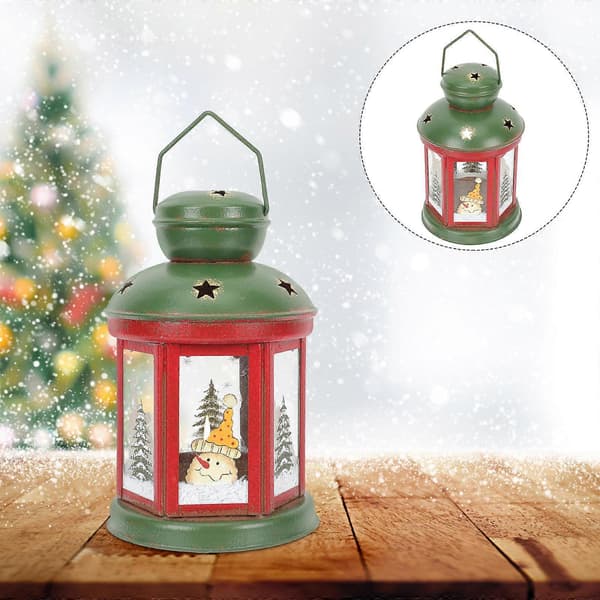 Dekorativ ljusstake i järn för bröllop, 4-pack, röd