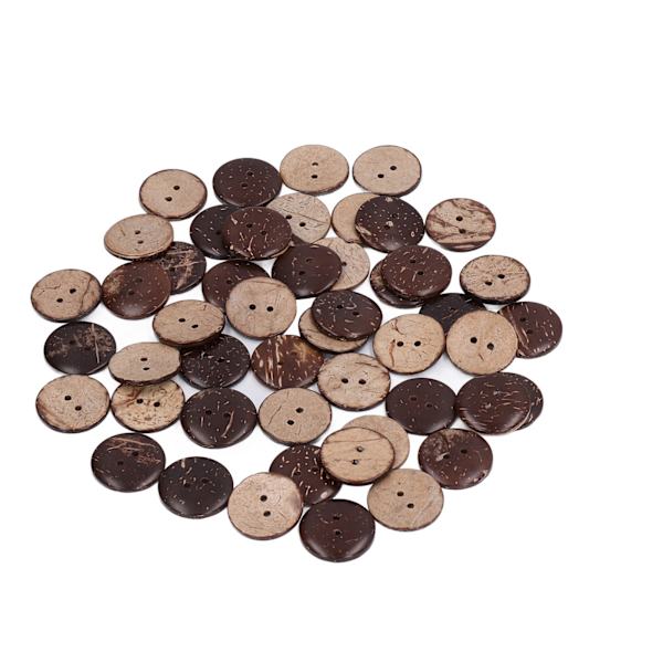 50 kpl värikkäitä hartsipainikkeita, 25 mm, erittäin laaja sovellus, DIY-vaatteiden koristetarvikkeet