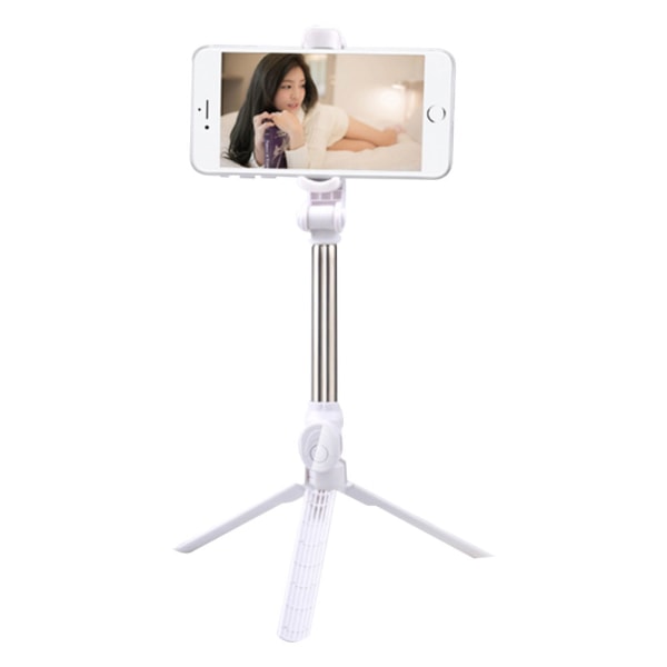 Udtrækkeligt Selfie Stick-stativ med aftagelig trådløs fjernbetjening
