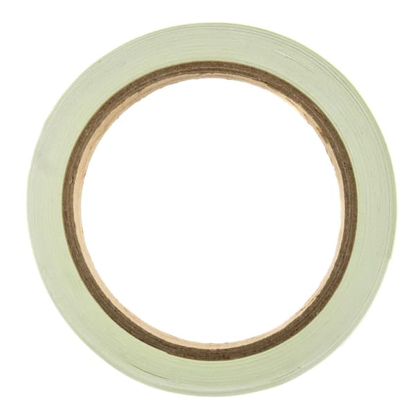 Fluorescerende tape - 10 mm x 10 m - Selvlysende reflekstape