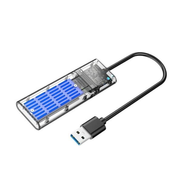 Langgg M.2 til USB 3.0 SSD Adapter harddisk Læser Adapter M.2 SATA til USB Kabinet Boks Konverter kabinet disk adapter harddisk HDD Boks SSD Case