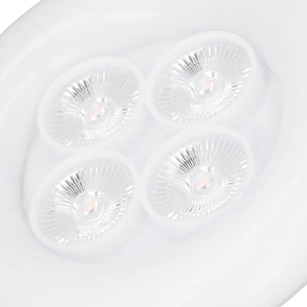 E27 LED-loftslampe 38W Garage-lampe RGB Energibesparende 3-tilstands soveværelseslampe 165V-265V