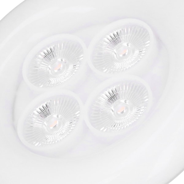 E27 LED-taklampe 38W garasjelampe RGB energisparende 3-modus soveromslys 165V‑265V