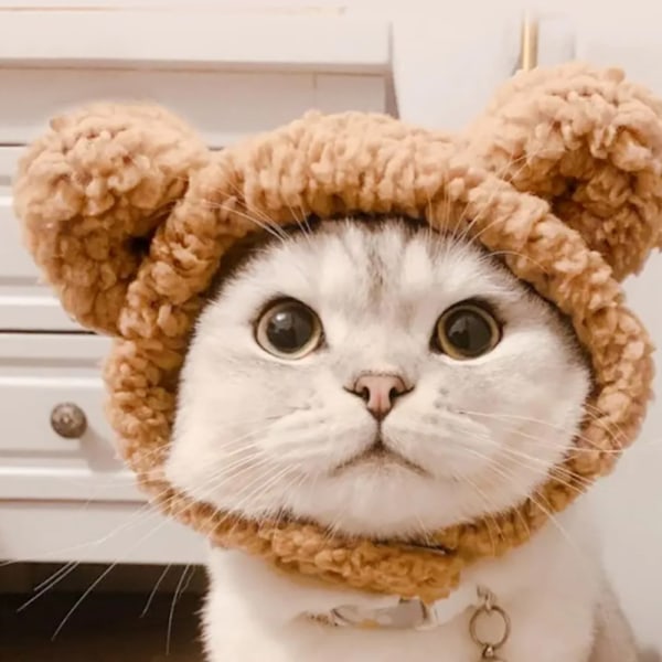 Lemmikkihattu Kissa Koira Päähine Halloween Joulu