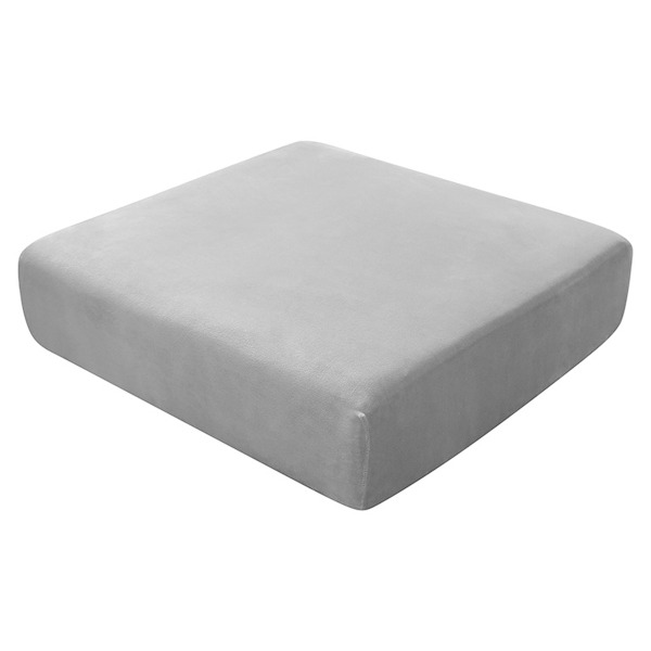 Strækbar hjem/hotel sølv fløjl super blød sofa pudebetræk sofa hat sofa støvtæt betræk stof