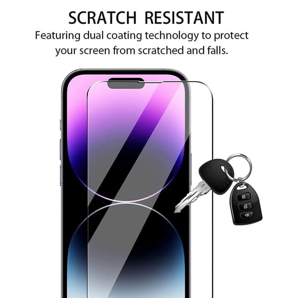 iPhone 15 Plus Skärmskydd av Härdat Glas – 3-Pack för Extra Skydd och Säkerhet