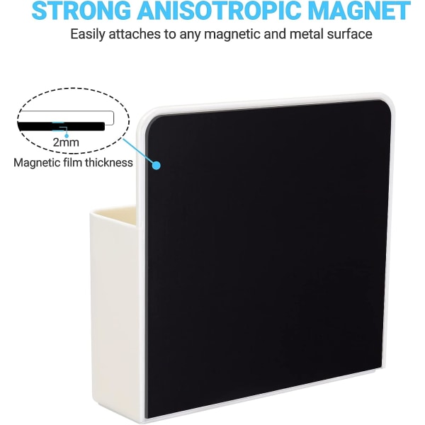 Magnetisk markörhållare för whiteboards/kylskåp/kylskåp,