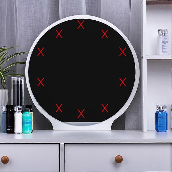 Sminkspegelbelysning 10 LED-lampor Vanity Light Dimbar för sminkbord