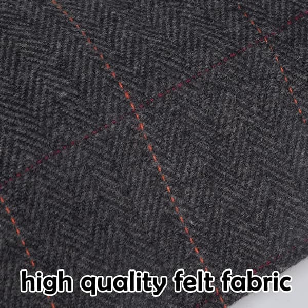 Herre Beret Flat Cap Golf Driving Newsboy Hat Flat Cap - Ullfilt