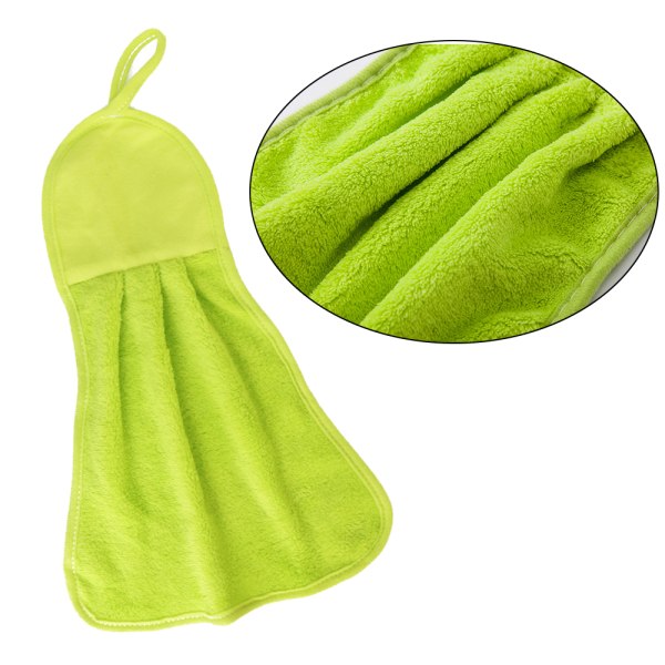 Ensfarvet køkkenklud håndklæde kraftig absorberende karklud