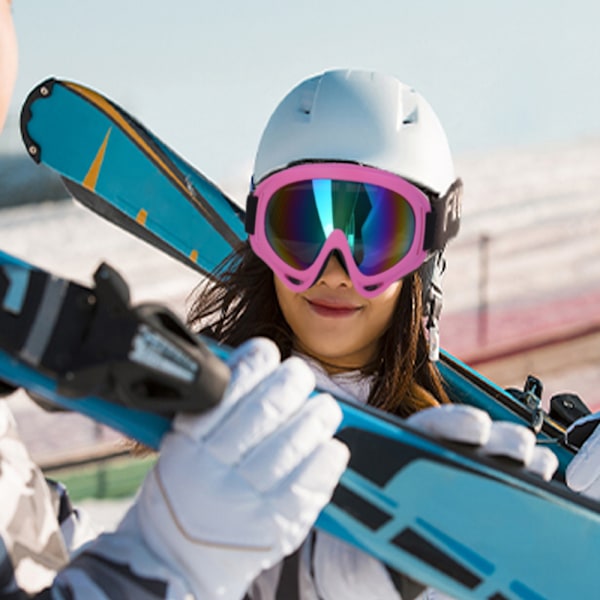 Skibriller for kvinner og menn snowboardbriller linse anti-tåke