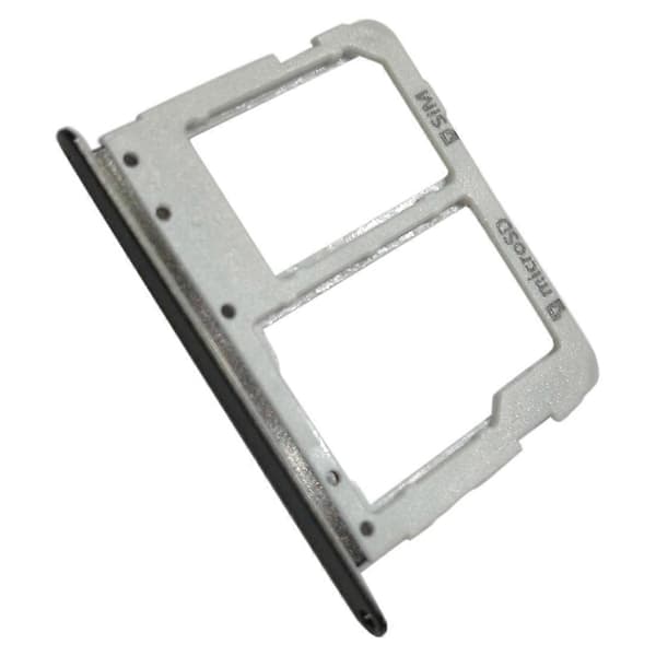 SIM-kortskuff + Micro SD-kortskuff for Galaxy Tab S3 9.7 / T825 (3G-versjon) Black