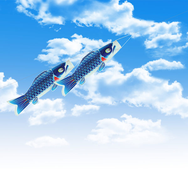 Koi fisk flag karpe vindpose flyvende fisk