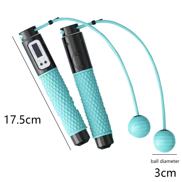 Jump Rope, with Calorie Counter, Cordless Ball ，for Workout