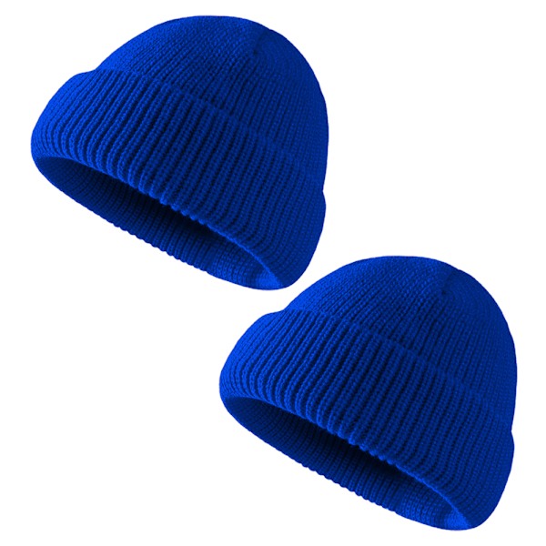 Men's Winter Knitted Hats Thick Warm Running Hats Winter Beanie Hat