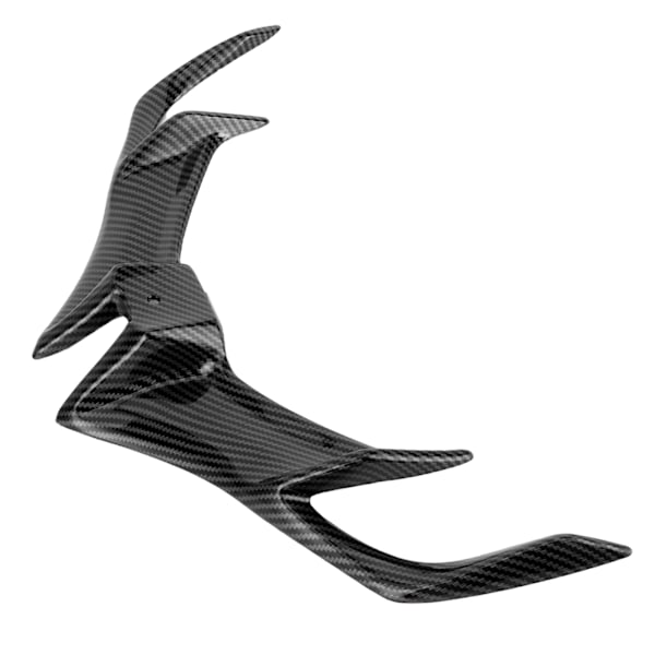 Front Fairing Aerodynamisk Vingelet Carbon Fiber Style Vinge Dæksel Passer til Yamaha R15 V3 2017-2020