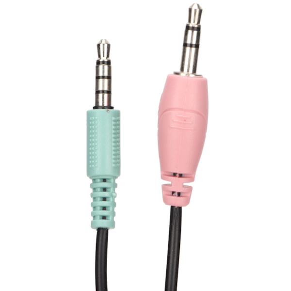 Peliheadset, langallinen, mukava, monitoiminen, monivärinen RGB-kuuloke, jossa kaikille suunnille suunnattu mikrofoni, musta