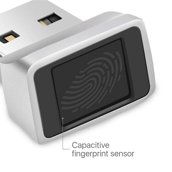 USB fingeraftrykslæser lille bærbar 0,5S 360° detektion computer USB fingeraftrykslogger til Windows10 11 til pc bærbar
