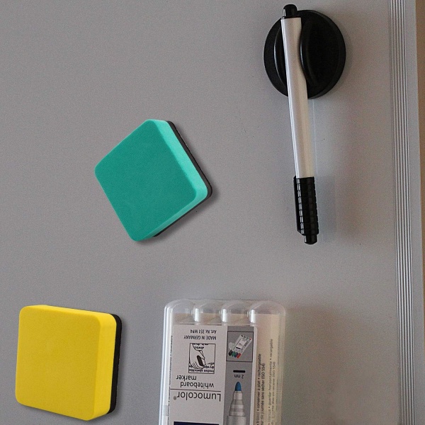 Mini Dry Erase Erasers Dry Erase Pyyhkimet, 40 Pack Magneetti
