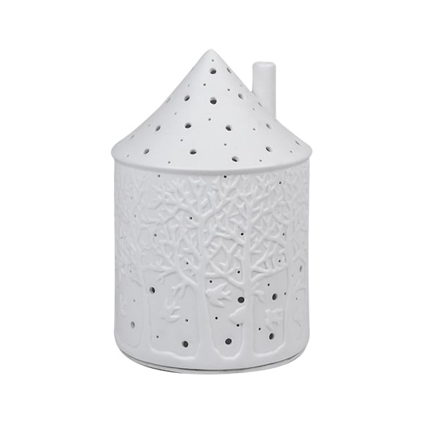 Räder Lysthus Stor, Tealight Holder Hus Lavet af Porcelæn